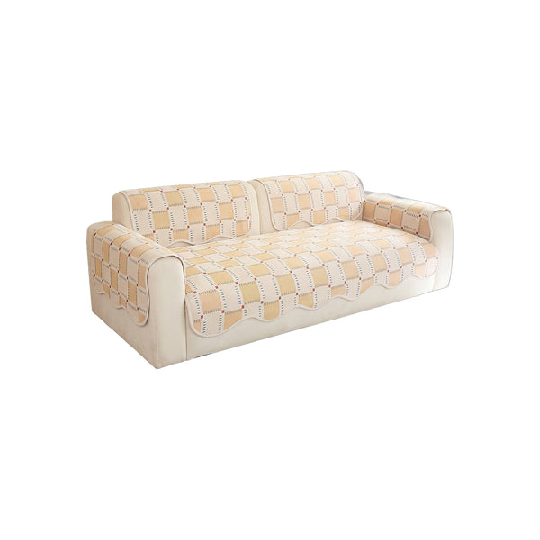 PlaidPop Chenille Sofa Cover