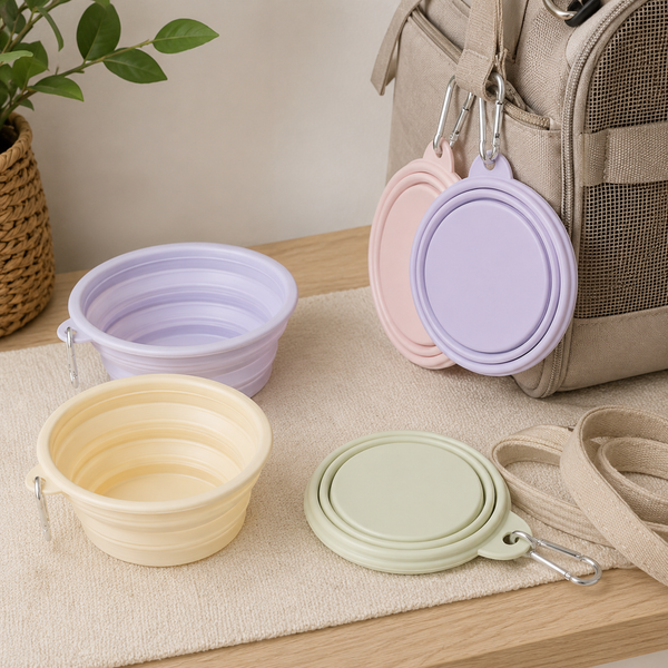 TravelTails Collapsible Pet Bowl