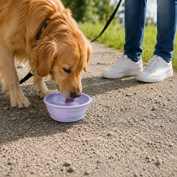 TravelTails Collapsible Pet Bowl
