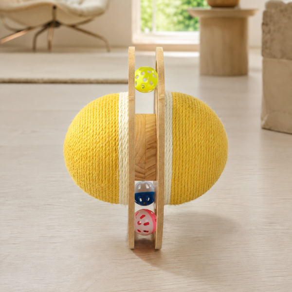 PurrOrbit Interactive Cat Scratcher & Ball Track