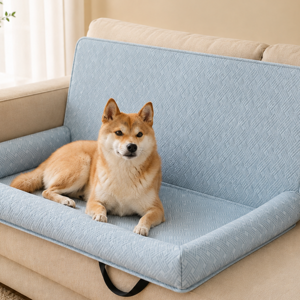 ChillRide Cooling Dog Car Seat Bed