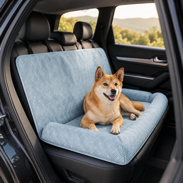 ChillRide Cooling Dog Car Seat Bed