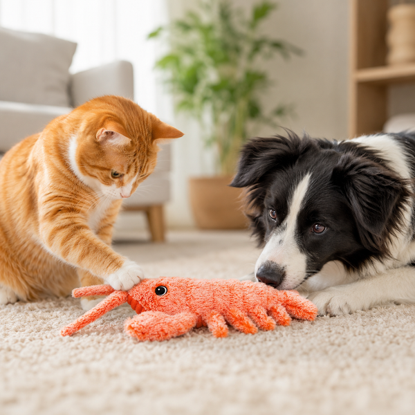 TumbleTail Interactive Shrimp Toy
