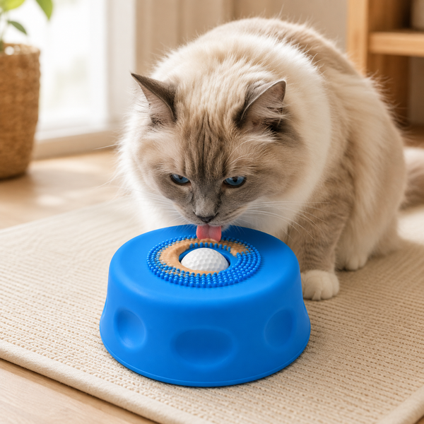 TreatTwirl Calming Enrichment and Slow Feeder Bowl