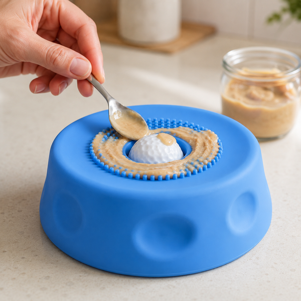 TreatTwirl Calming Enrichment and Slow Feeder Bowl