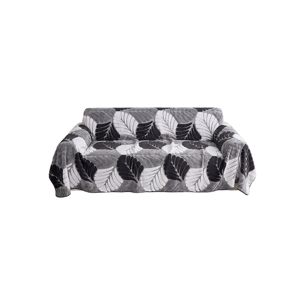 LeafLoft Thick Plush Sofa Throw