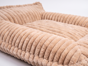 Close up detail of the CordCove Bolster Dog Sofa Bed