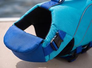 TideBuoy Ripstop Dog Life Jacket detail close up