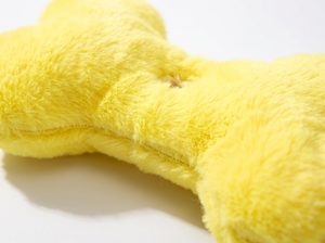HonkBone Squeaky Plush Dog Toy detail close up