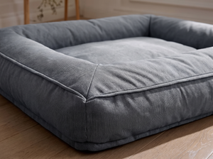 BurrowKeep Orthopaedic Dog Bed detail close up
