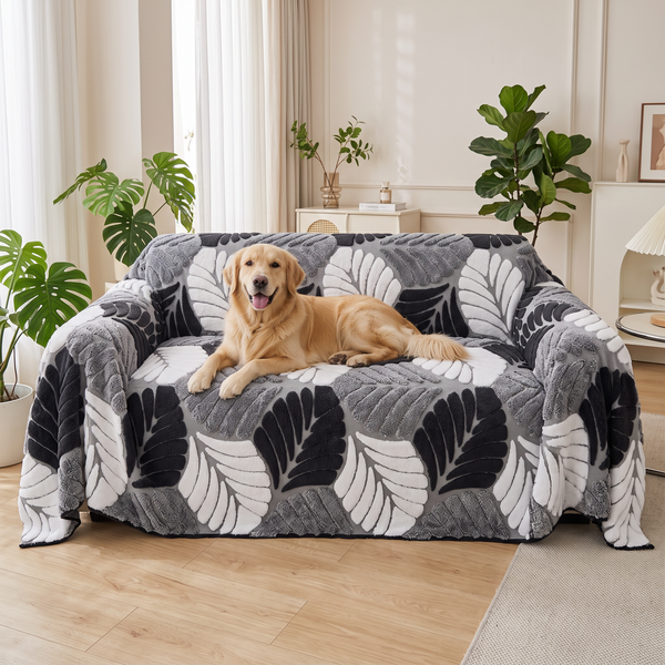 LeafLoft - Grey, with a dog