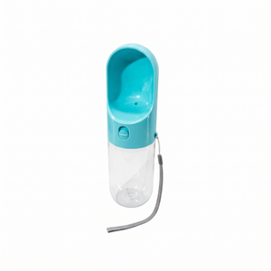 TrailGulp Push-Lock Dog Water Bottle - Blue