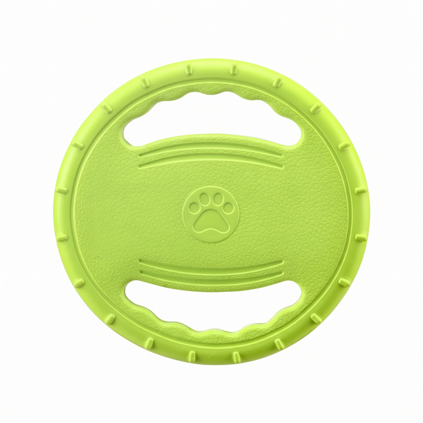 WheelFling Interactive Dog Flying Disc - Green