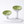 LiftDuo Raised Double Pet Bowl - Green