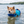 TideBuoy Ripstop Dog Life Jacket in Blue - lake swim