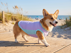 SunWisp Dog Cooling Vest lifestyle photo
