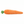 CarrotCrunch Squeaky Carrot Dog Toy Crinkle Plush Tug - M