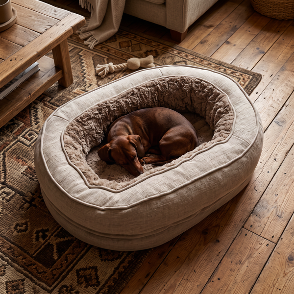HugRing Fuzzy Brown lifestyle photo