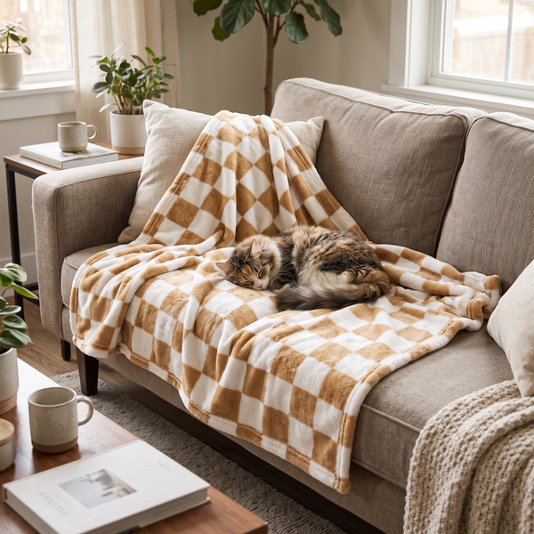 PlaidPetal Khaki lifestyle photo