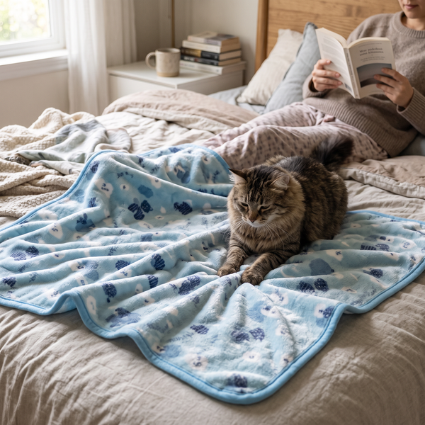 PawKnead Blue Bear lifestyle photo
