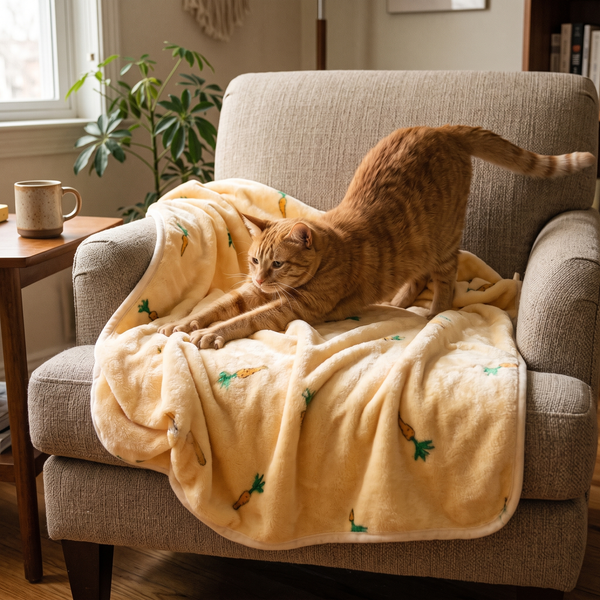 PawKnead Carrot lifestyle photo