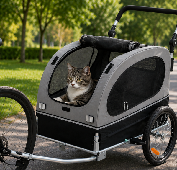 PawVoyage Pet Bike Trailer & Stroller